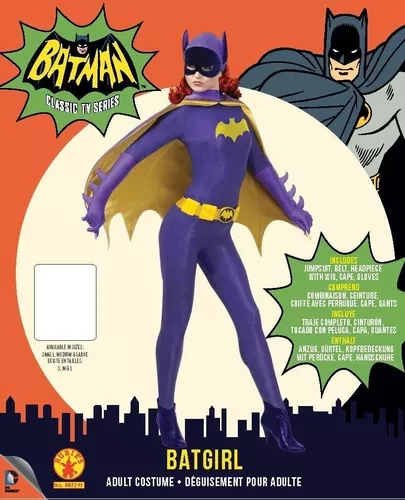 Disfraz Batgirl Classic Batman Serie 1966 Rubies Mujer Xch