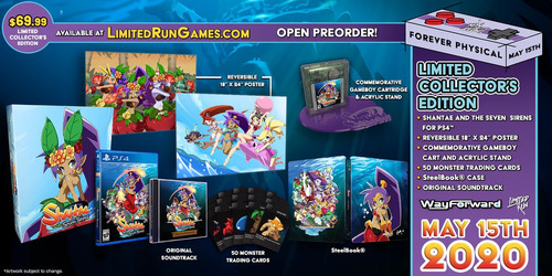 Juego Shantae And The Seven Sirens Limited Run