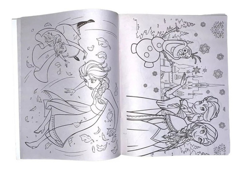 Libro Para Colorear Niños Fiesta Eventos Colores 20pz