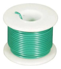 Elenco 885250 Green 22 Awg Stranded 25 Ft. Aac