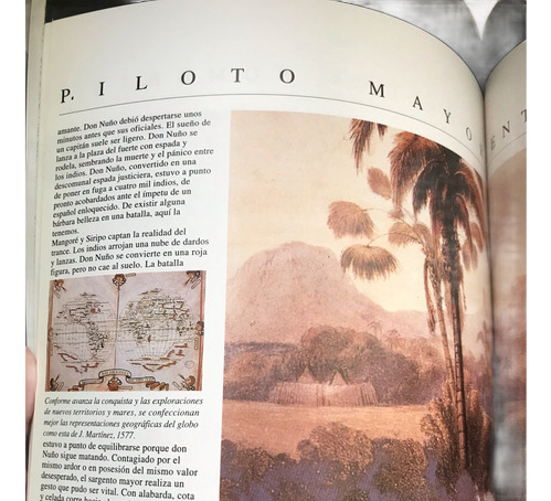 Sebastian Caboto, El Cosmografo, Mapamundi Exploraciones (Usado)
