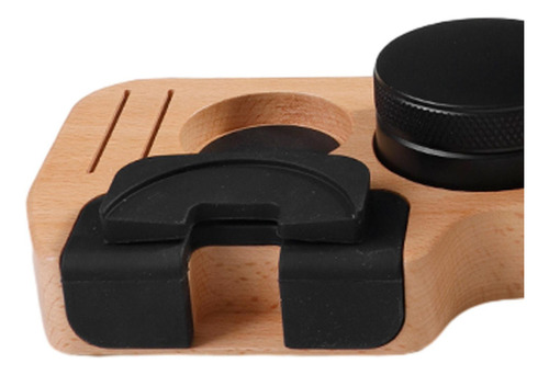 Espresso Tamper Station Antideslizante Parte Para Haya 51mm