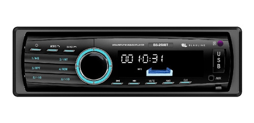 Imagen 1 de 5 de Estereo Blauline Bs250 Bt/usb 45wx4