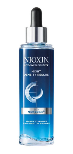 Nioxin Night Density Rescue Tratamento Intensivo - 70ml