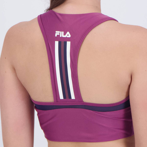 Top Fila Future Sports Flow Feminino Vinho