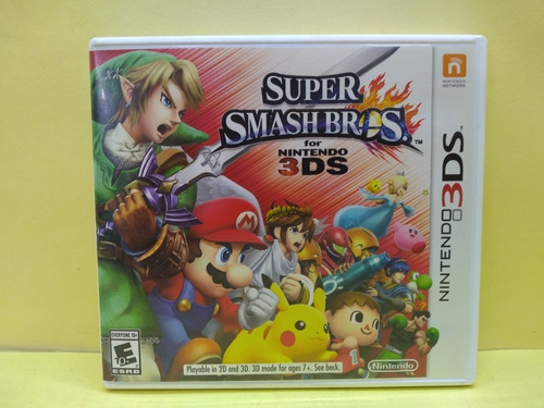 Super Smash Bros For Nintendo 3ds Físico Buen Estado.