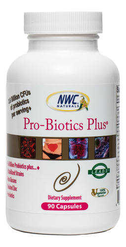 Pro-biotics Plus, Probiticos Naturales Para Hombres, Mujeres