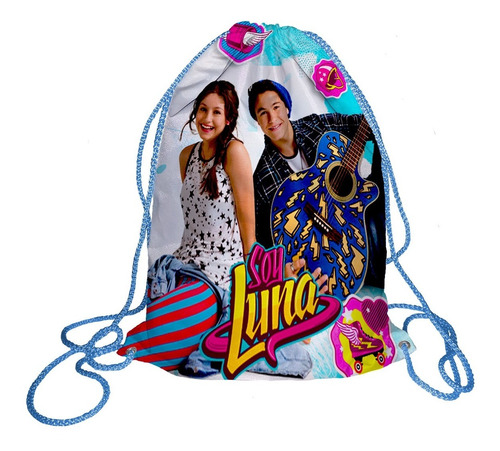 65 Morralito Dulcero Bolo Fiesta Infantil Soy Luna