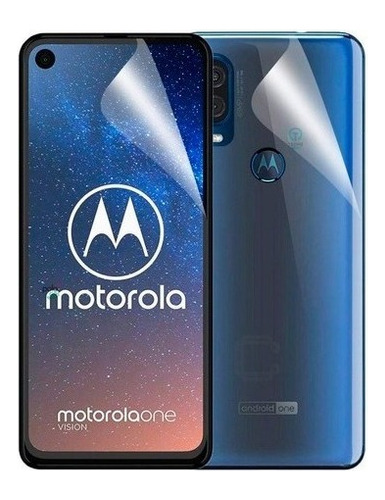 Protector Hidrogel Frente Dorso Para Motorola Linea Moto One