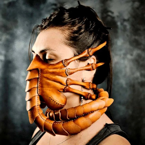 Disfraz De Cosplay De Halloween Con Máscara De Escorpión De