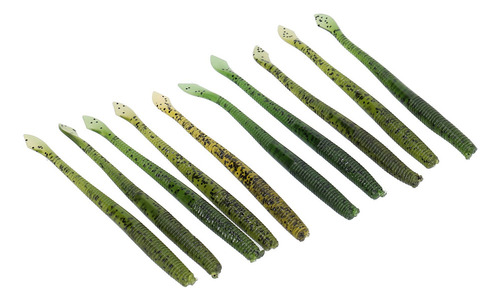 Carnada Para Lombrices Artificiales De Silicona Suave, 4 Uni