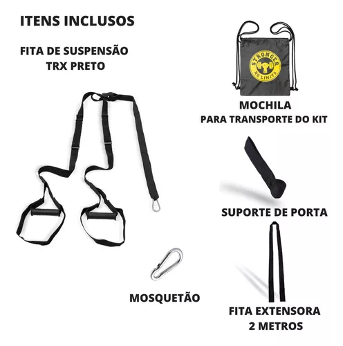 Kit de entrenamiento funcional Trx, entrenamiento en casa, cinta