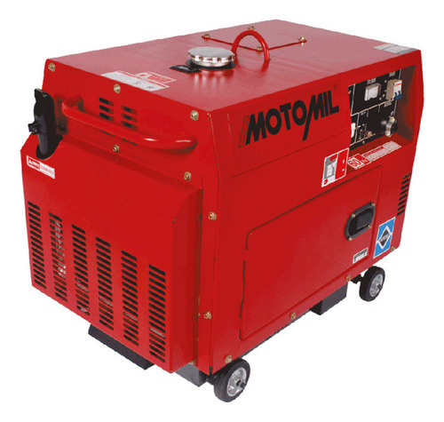 Gerador Diesel 5 Kva Mono 60hz 110/220 Mdg-5000ats Motomil