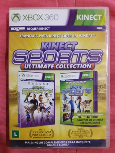 Kinect Sports Ultimate Collection Xbox 360 Português