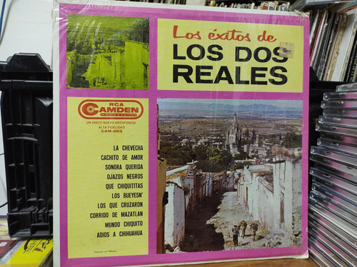 Los Dos Reales Los Éxitos Vinyl Lp Acetato Vinilo 