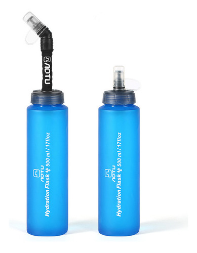 Frasco De Tpu Para Correr, Plegable, Flexible, Para Agua Bla