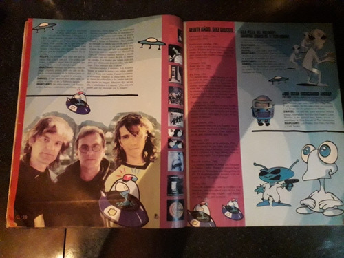 Revista La Garcia La Renga David Lebon Enanitos Verdes 1999