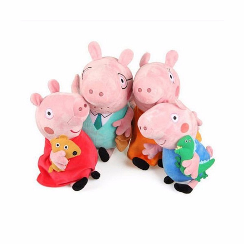Peppa Pig Peluche Familia Completa