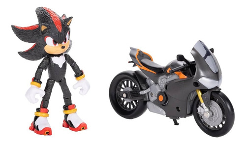 Sonic Shadow Moto The Hedgehog 3 Negro