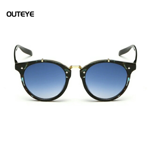 Lentes De Sol Mujer Unisex Vintage Luna Degrade Espejo Uv400