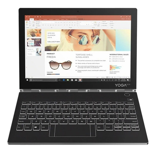 Imagen 1 de 8 de Notebook Tablet Lenovo Yoga Book Teclado Halo Ultimo Modelo