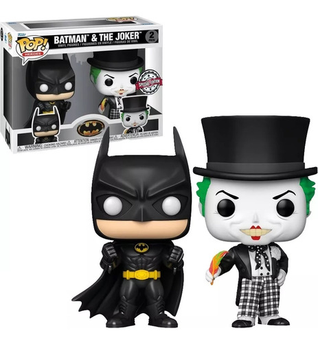 Funko Pop! Dc Batman & The Joker Two Pack Special Edition 