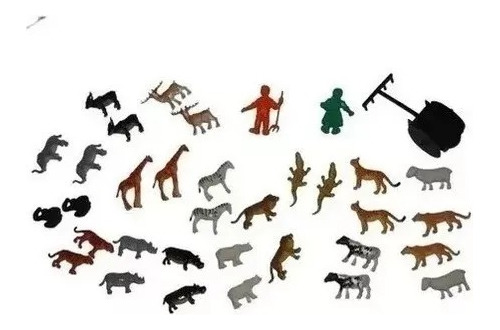 Desconto Brinquedo Arca De Noe Barca Com Pares De Animais