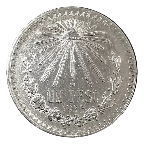 Moneda Peso Resplandor Plata 0.720 1925