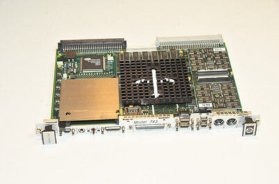 Hp Model 743 Vme Board A2636-6601 With 16mb Ram & Pcmcia Vve