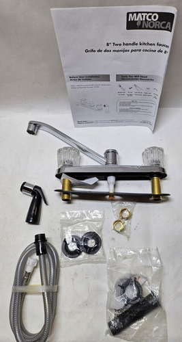 Matco Norca Cl-242c Classic Series 8 Two Handle Kitchen Bby