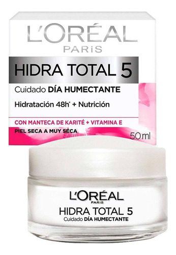 Crema Facial L'oreal Hidra Total 5 50ml