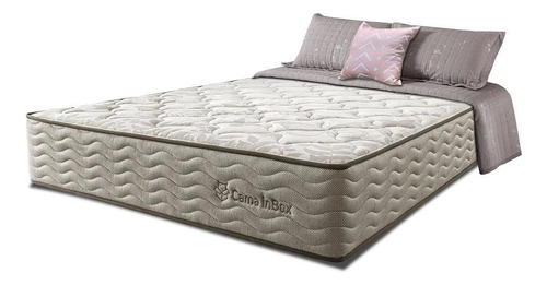 Colchão Queen Pocket 158x198x32 Cama Inbox Ocean Bege