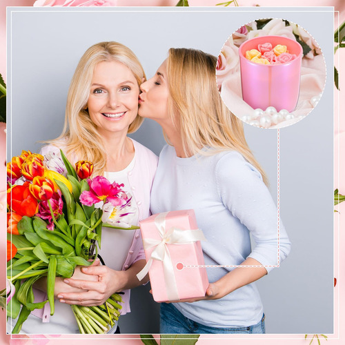 Tondiamo Día Vela Perfumada Vela Rose Aromaterapia Regalo 9
