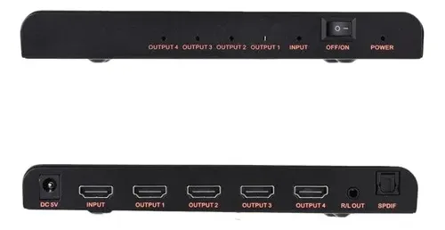 Splitter Hdmi Versión 2.0 4k 60hz