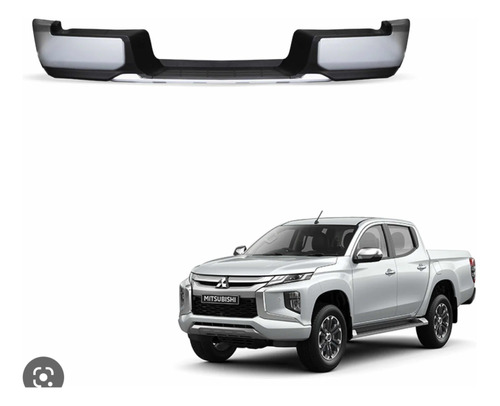 Guarda Choque Posterior Mitsubishi L200 Triton