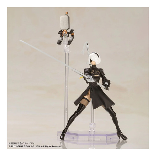 Square Enix Nier Automata 2b & 9s Plastic Model Kit Figure
