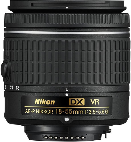 Imagen 3 de 3 de Objetivo Lente Nikon 18 55 Af-p Dx Vr Establilzado Kit Zoom