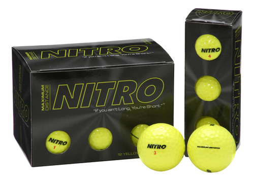 Nitro - Pelotas De Golf Para Distancia