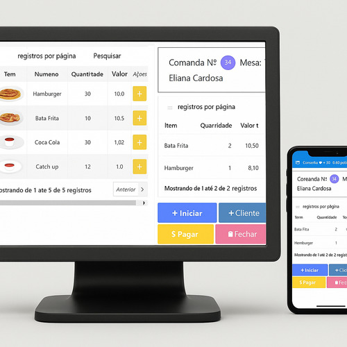 Sistema Restaurantes ,lanchonetes,pizzaria - Delphi Intraweb
