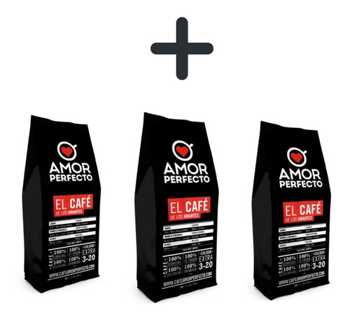 Imagen 1 de 5 de Café Molido Amor Perfecto X 1,5kg. 100% Café (sin Azucar)