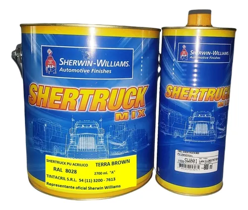 Pintura Poliuretánica Ral 8028 X 3.6 Lts. Marrón Tierra