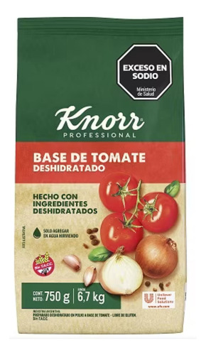 Base De Tomate Deshidratado 750 G