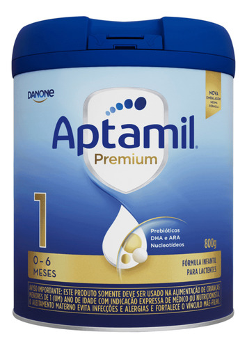 Fórmula Infantil Aptamil 1 Premium 800g Danone