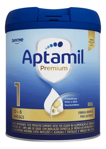 comprar Fórmula Infantil Danone Aptamil 1 Premium 800g Leite