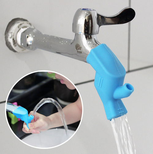 Extensor De Grifo De Lavabo De Silicona Para Lavarse Las Man