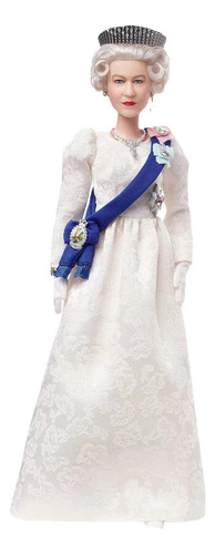 Fwefww Queen Elizabeth Ii Barbie Muñeca Acción Figura Model