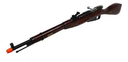 Airsoft Rifle Sniper Mosin Nagant M1938 S&t Madeira Real