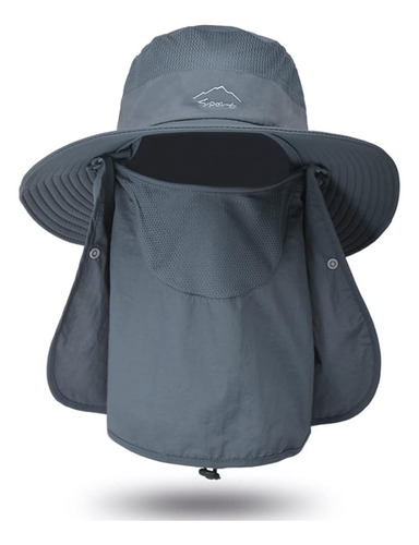 Practico Sombrero Para Acampar Unisex Senderismo Multiusos