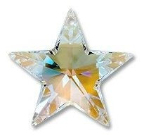 Swarovski Star Colgante Mm Crystal Ab