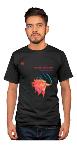 Playera Black Sabbath Paranoid Planet Caravan El Rockerito